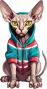 Cool Winter Cats - Sfinx_I